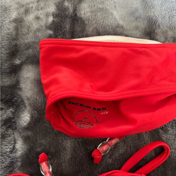PacSun Strapless Red Bikini - Picture 3 of 4